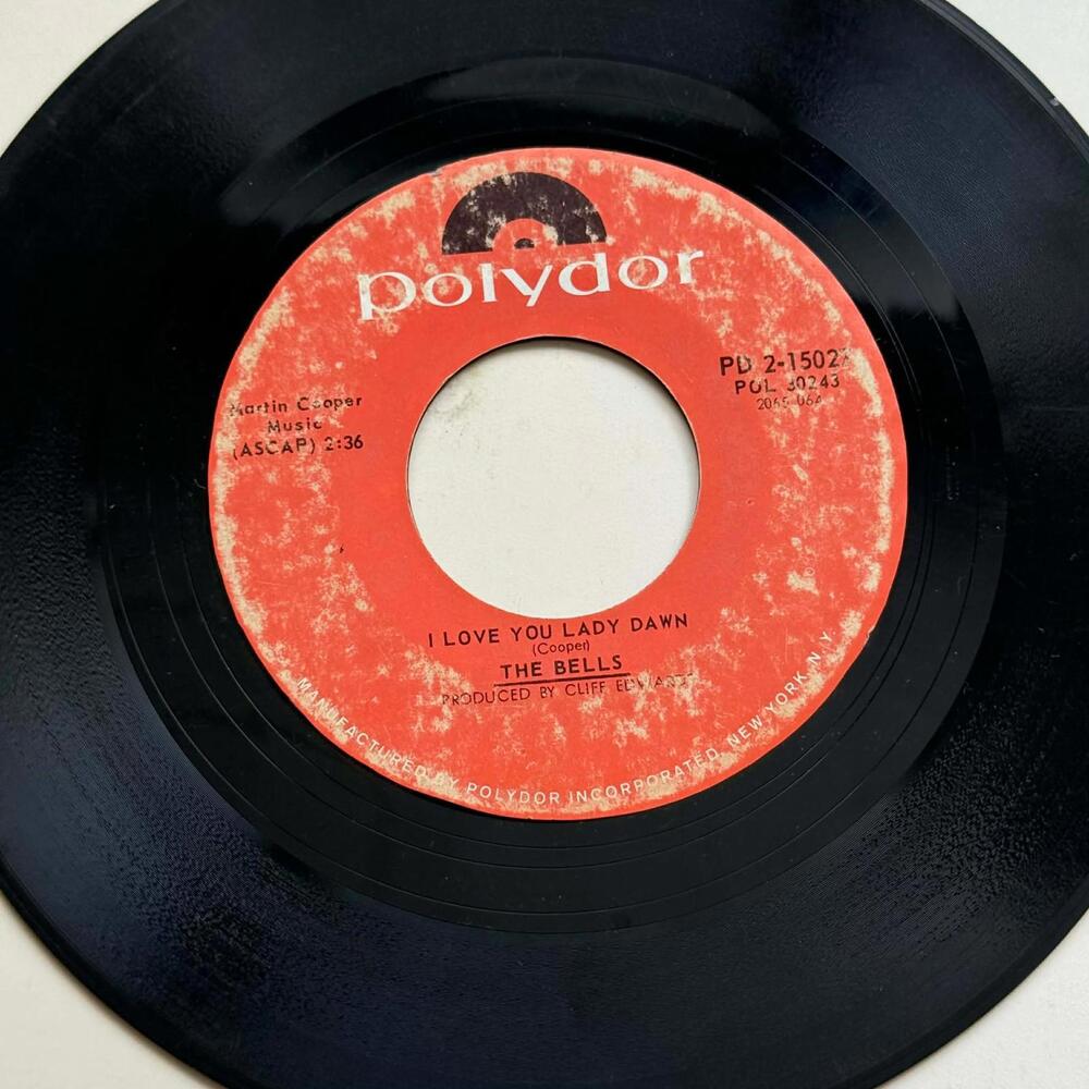 The Bells - Rain/I Love you Lady Dawn 45rpm VG+ R23